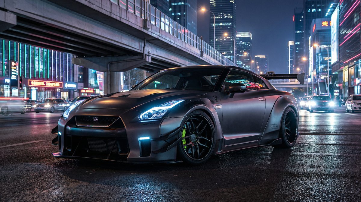 呦呦视频汽车解说视频 - GT-R宽体改装